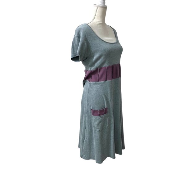 Laura Hlavac‎ Artisty Cottage Loungewear Minimalist Midi Napping Dress Size L - Picture 2 of 9